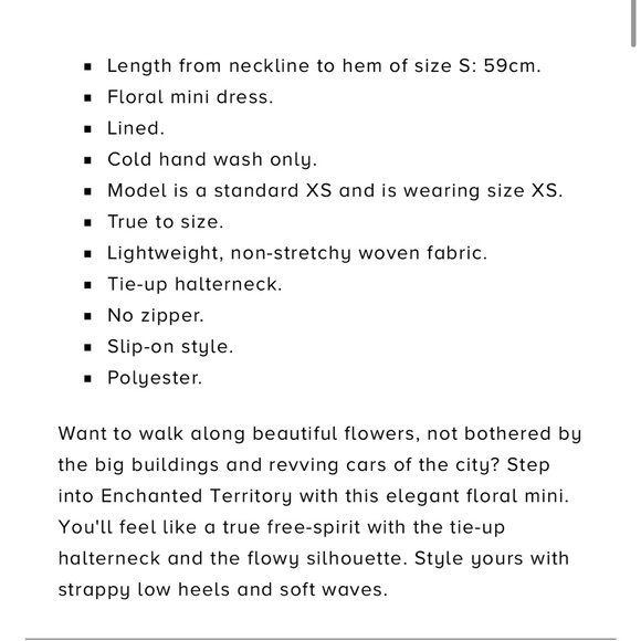 Hello Molly Orange Floral Mini Dress - Picture 7 of 8